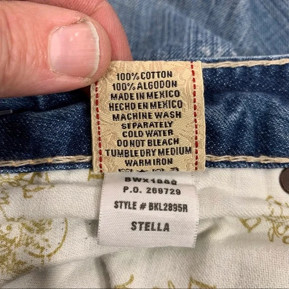 BKE Women’s Size 28x31.5 Stella Jeans - Picture 5 of 8